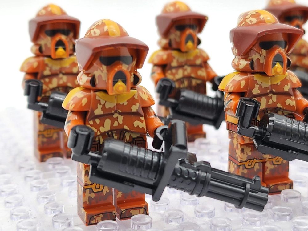 Space War Theme Geonosis ARF Clone Trooper Block Figures Set