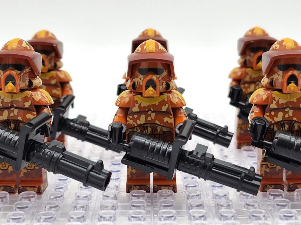 Space War Theme Geonosis ARF Clone Trooper Block Figures Set