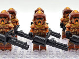 Space War Theme Geonosis ARF Clone Trooper Block Figures Set