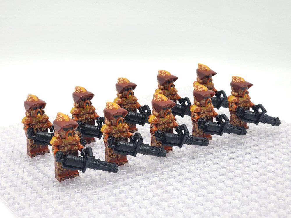 Space War Theme Geonosis ARF Clone Trooper Block Figures Set