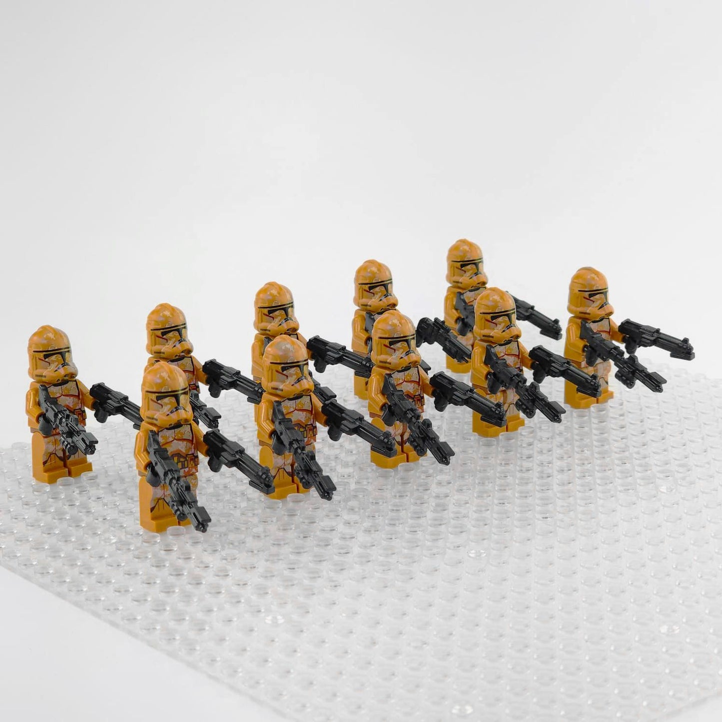 Space War Theme Geonosis Clone Troopers Block Figures Set of 10pcs