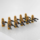 Space War Theme Geonosis Clone Troopers Block Figures Set of 10pcs