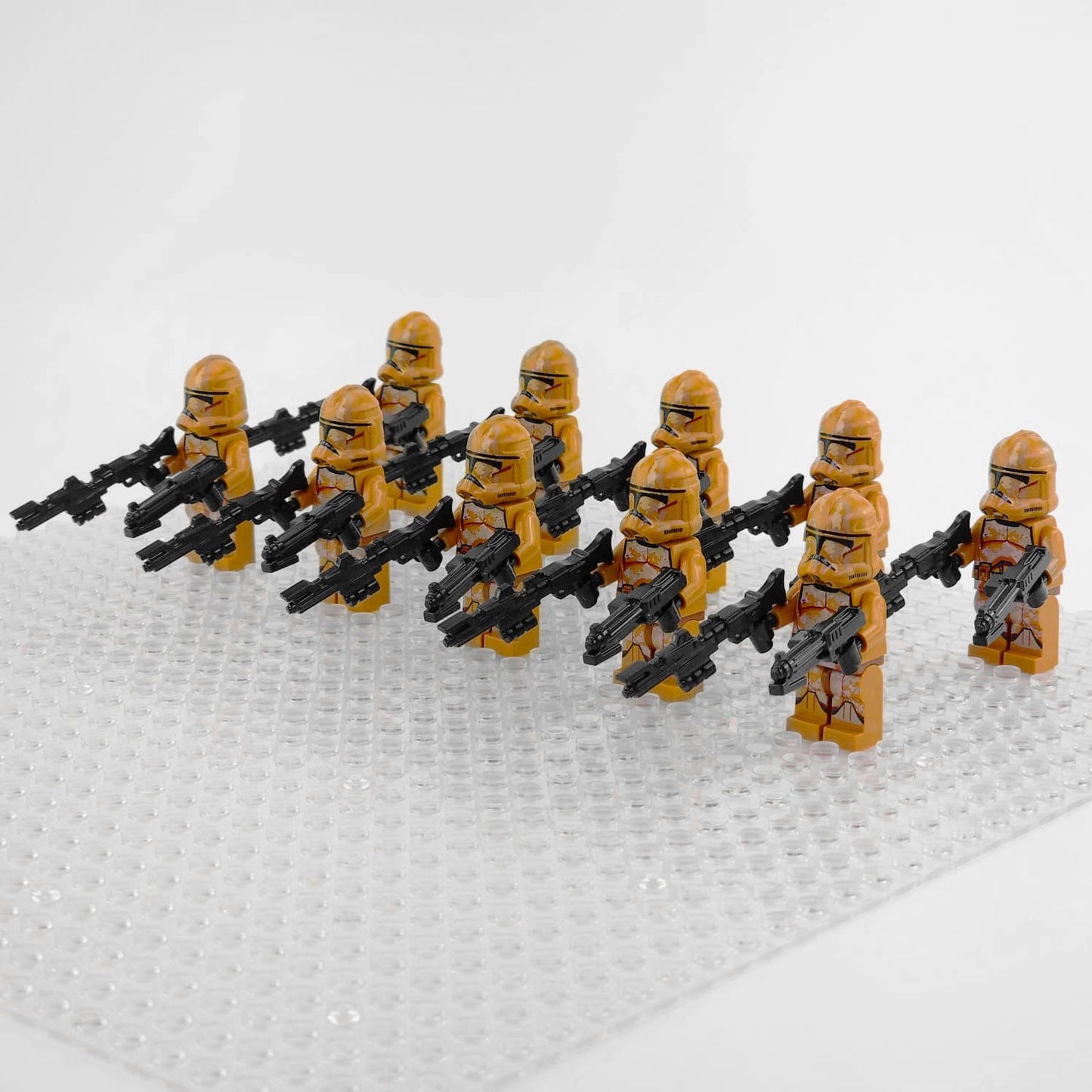 Space War Theme Geonosis Clone Troopers Block Figures Set of 10pcs