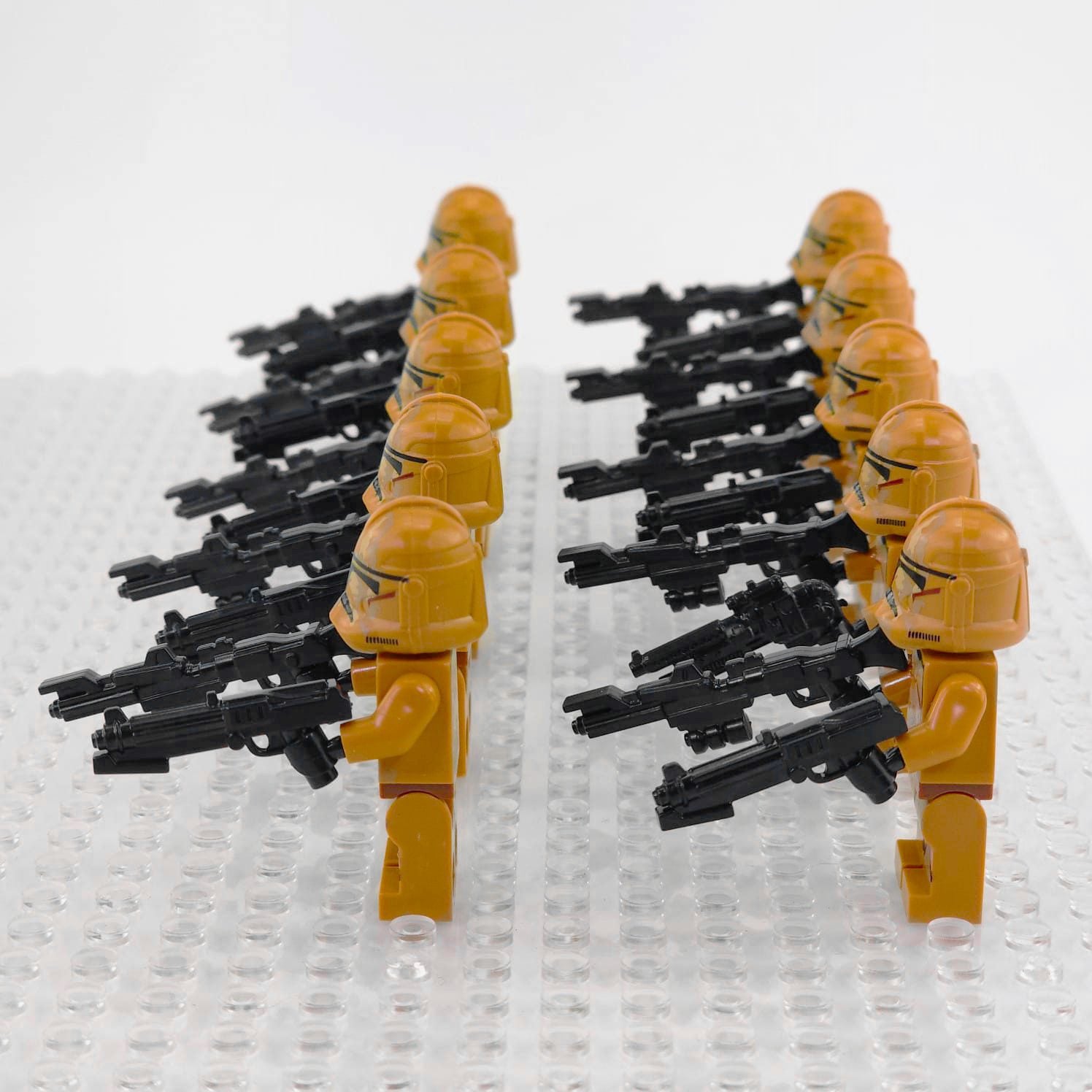 Space War Theme Geonosis Clone Troopers Block Figures Set of 10pcs