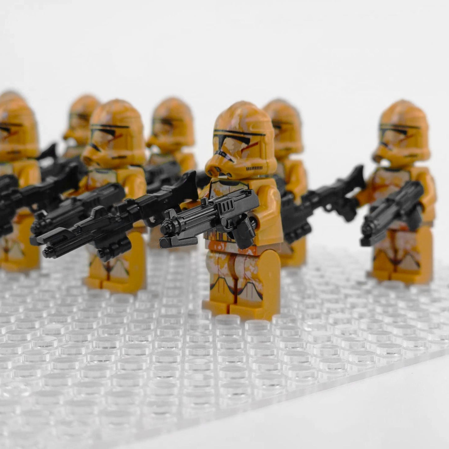 Space War Theme Geonosis Clone Troopers Block Figures Set of 10pcs