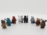 Space War Theme Heavy Infantry Mandalorians Block Figures Set