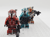 Space War Theme Heavy Infantry Mandalorians Block Figures Set