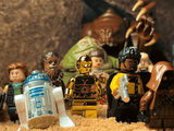 Space War Theme Jabba The Hutts Palace Complete Block Figures Set of 16pcs