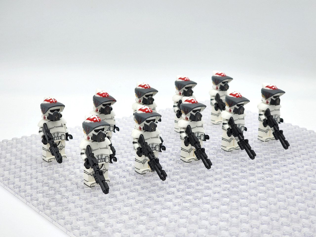 Space War Theme Kamino ARF Clone Trooper Block Figures Set