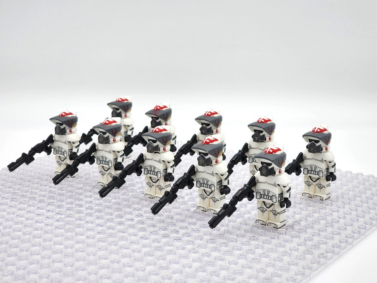 Space War Theme Kamino ARF Clone Trooper Block Figures Set