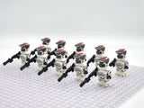 Space War Theme Kamino ARF Clone Trooper Block Figures Set