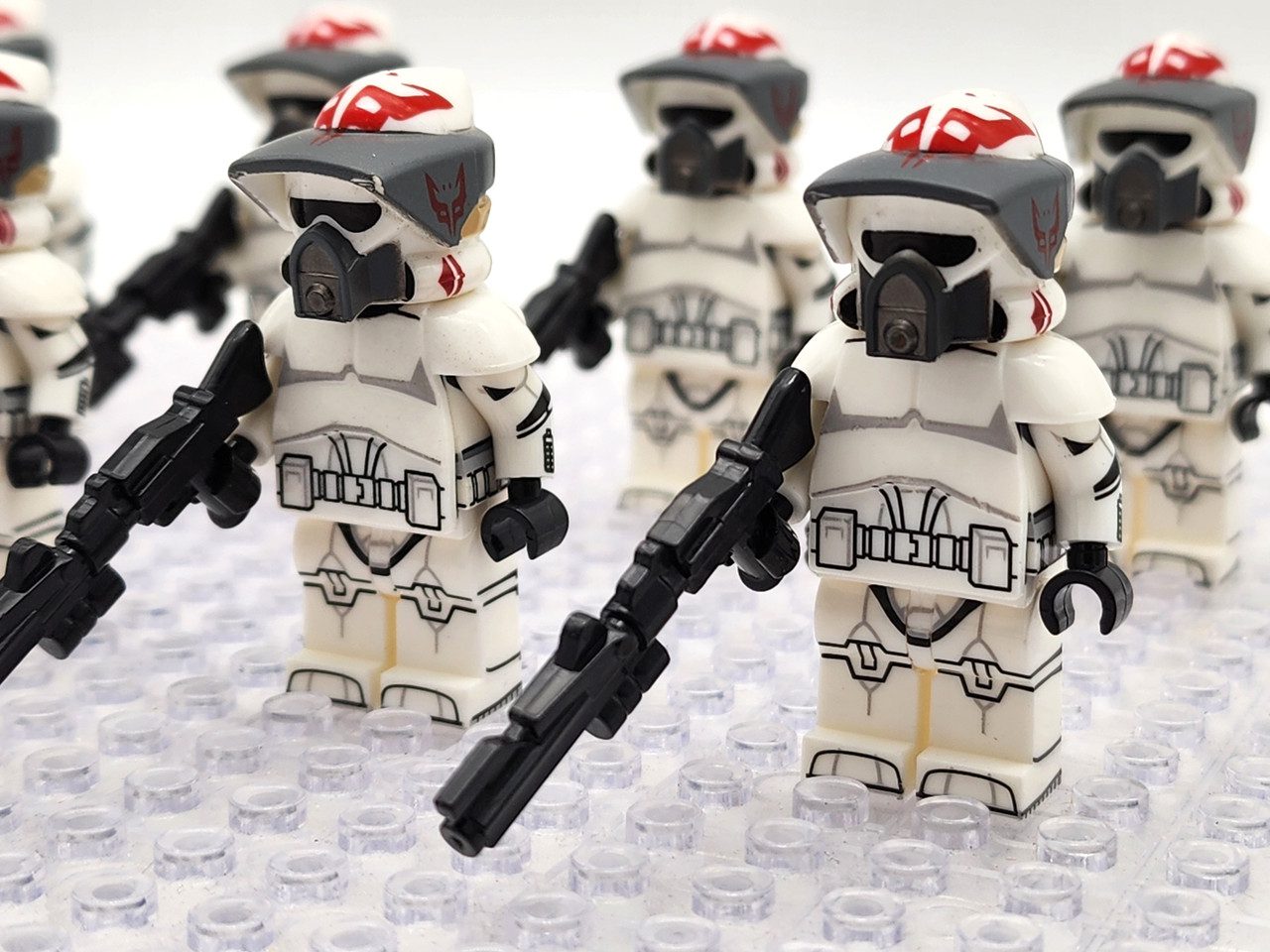Space War Theme Kamino ARF Clone Trooper Block Figures Set