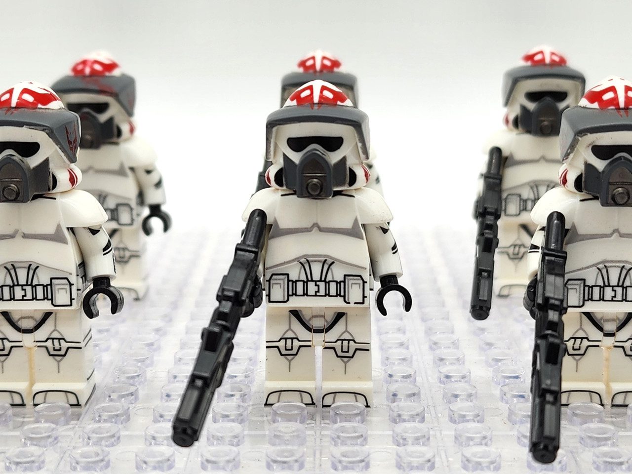 Space War Theme Kamino ARF Clone Trooper Block Figures Set