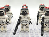 Space War Theme Kamino ARF Clone Trooper Block Figures Set