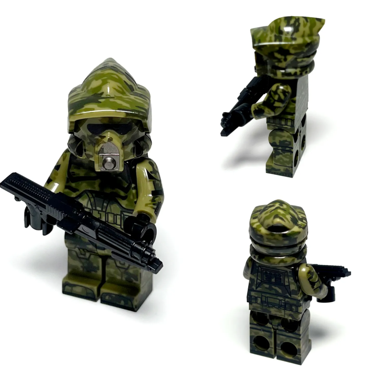 Space War Theme Kashyyyk Clone Trooper Battle Pack 41st