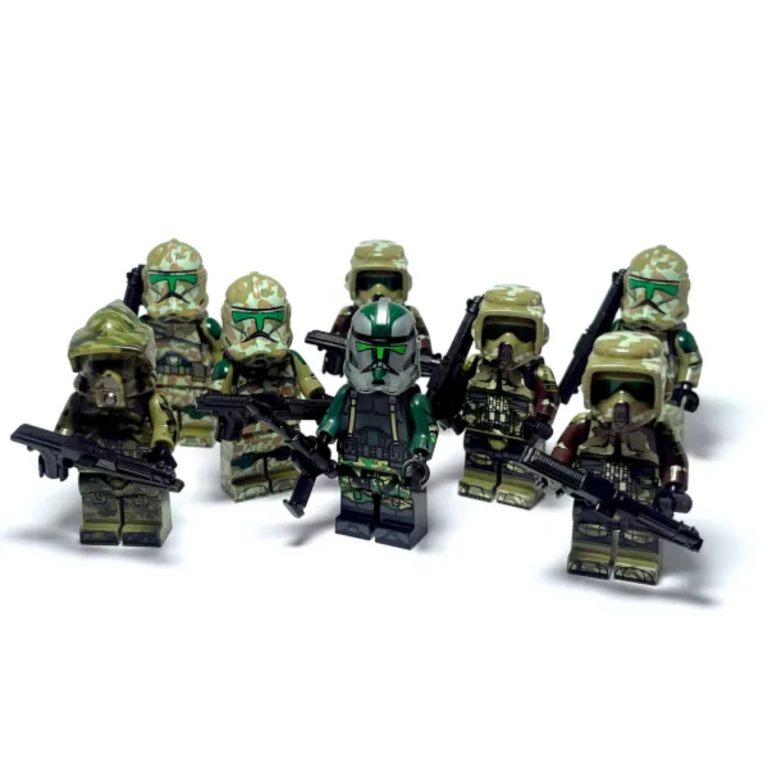 Space War Theme Kashyyyk Clone Trooper Battle Pack 41st