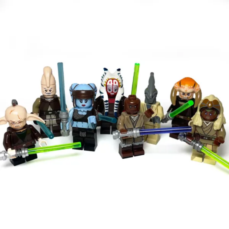 Space War Theme Jedi Masters Battle Pack Block Figures