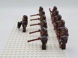 Space War Theme Kashyyyk Wookiee Army and Chewbacca Block Figures Set of 11pcs