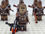 Space War Theme Kashyyyk Wookiee Army and Chewbacca Block Figures Set of 11pcs