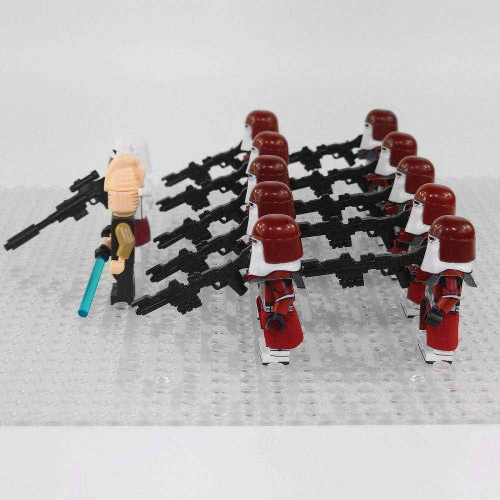 Space War Theme Ki-Adi-Mundi, Commander Bacara and Galactic Marines Block Figures Set of 12pcs