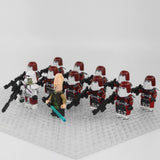 Space War Theme Ki-Adi-Mundi, Commander Bacara and Galactic Marines Block Figures Set of 12pcs