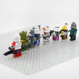 Space War Theme Clone Wars Captains Block Figures Set of 8pcs