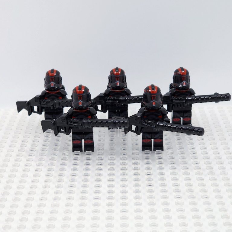 Star Wars N7 Battalion Clone Troopers Minifigure Set of 5pcs