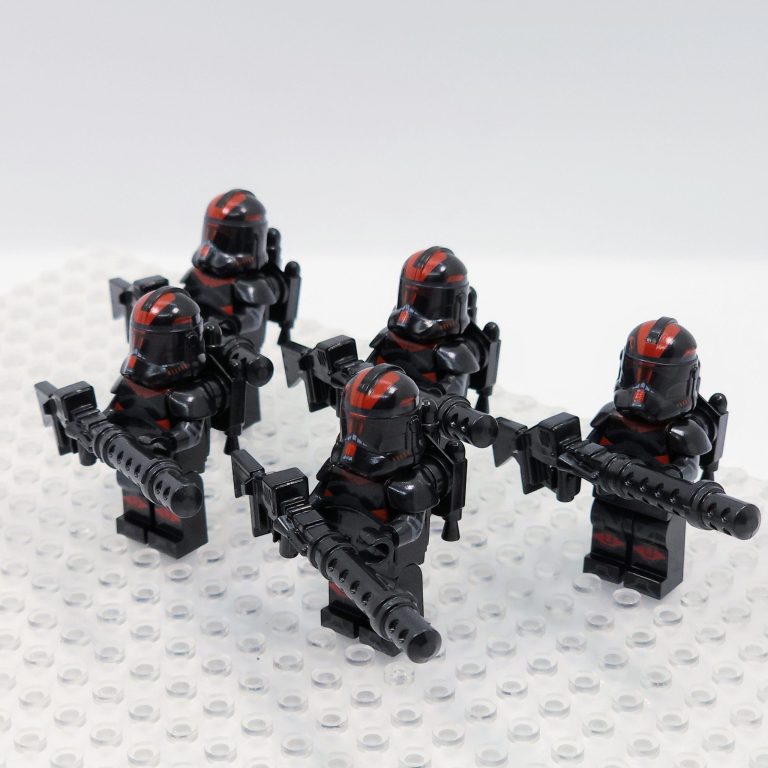 Star Wars N7 Battalion Clone Troopers Minifigure Set of 5pcs