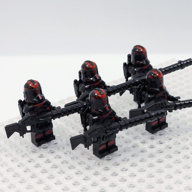 Star Wars N7 Battalion Clone Troopers Minifigure Set of 5pcs