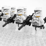 Space War Theme Phase 1 Clone Troopers Block Figures Set of 10pcs
