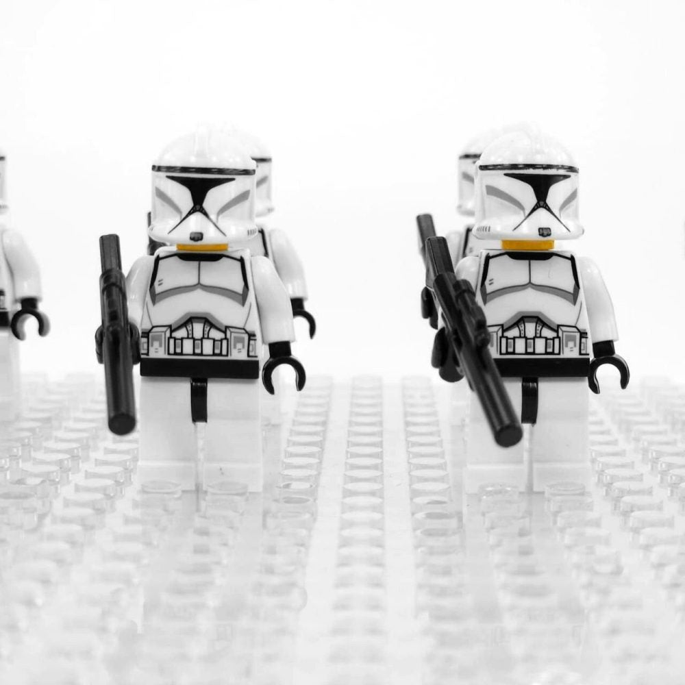 Space War Theme Phase 1 Clone Troopers Block Figures Set of 10pcs