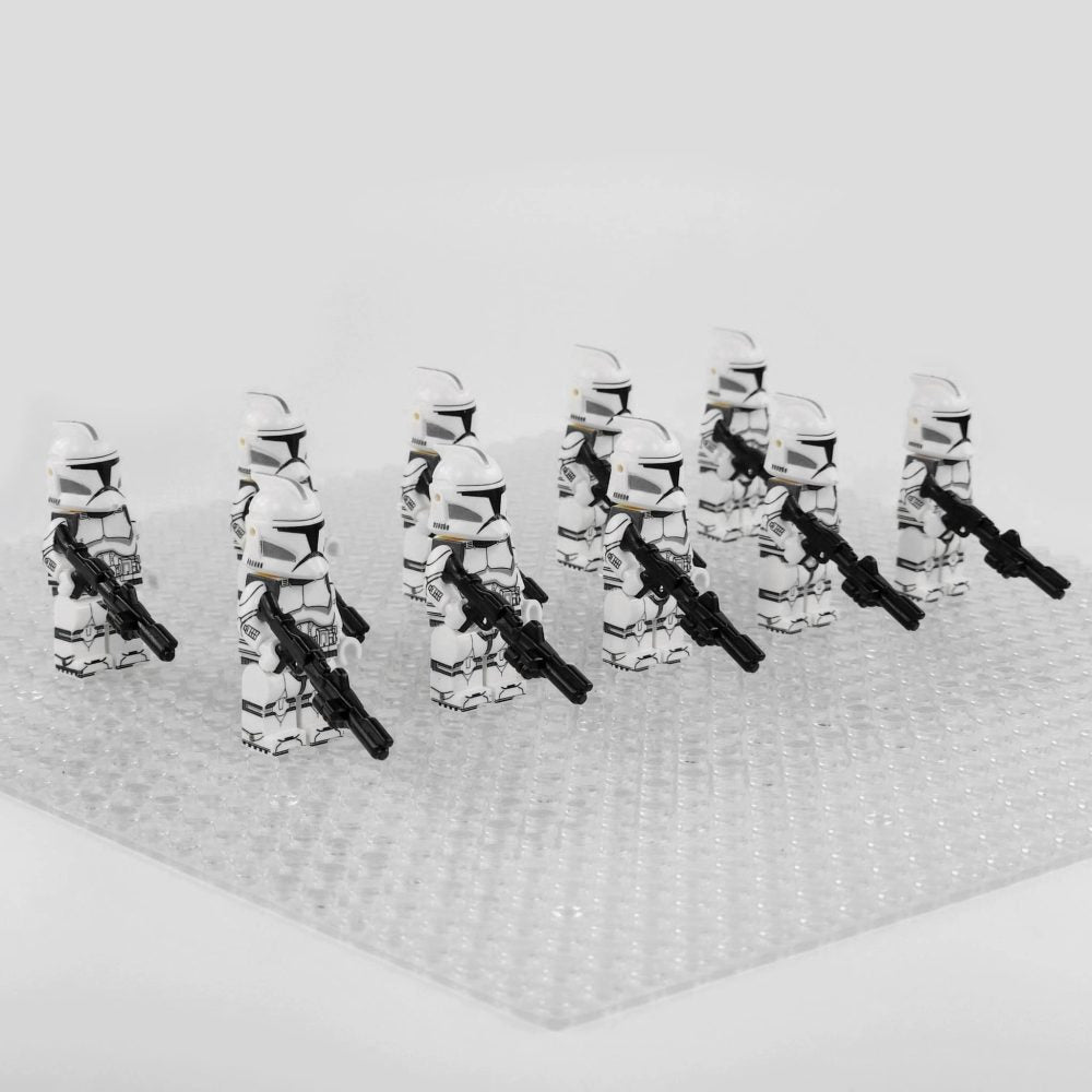 Space War Theme Phase 1 Clone Troopers With DC-15A Blaster Block Figures