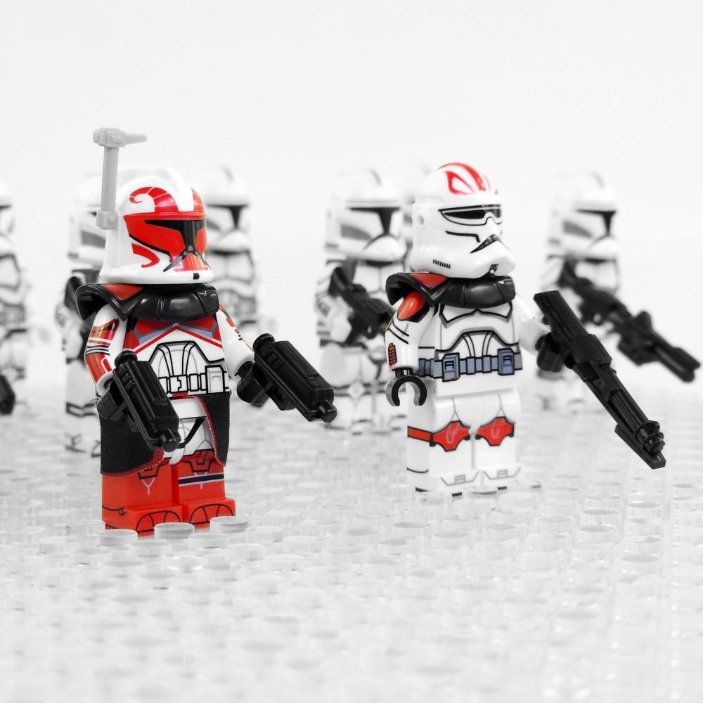 Space War Theme Phase 1 Clones Fordo Keeli Block Figures Set of 12pcs