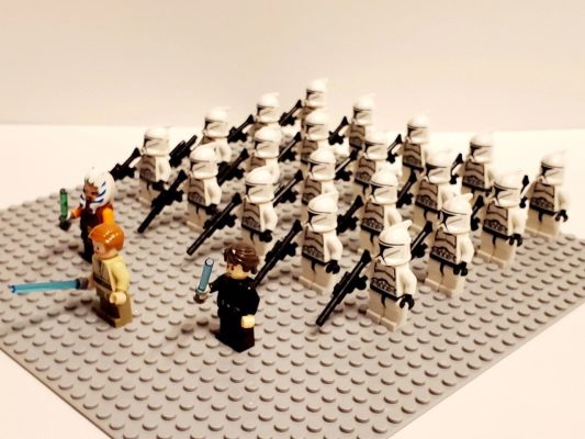 Space War Theme Phase 1 Clones Block Figures Set of 23pcs