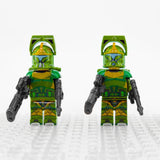 Space War Theme Phase 1 Kashyyyk Clone Trooper Block Figures Set of 5pcs