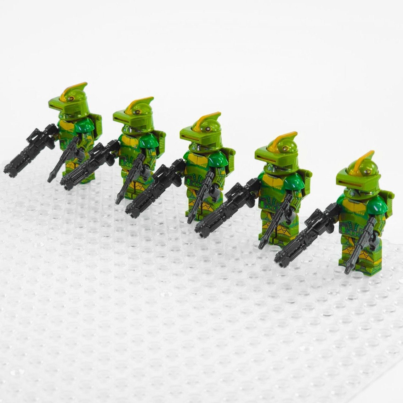 Space War Theme Phase 1 Kashyyyk Clone Trooper Block Figures Set of 5pcs