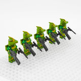 Space War Theme Phase 1 Kashyyyk Clone Trooper Block Figures Set of 5pcs