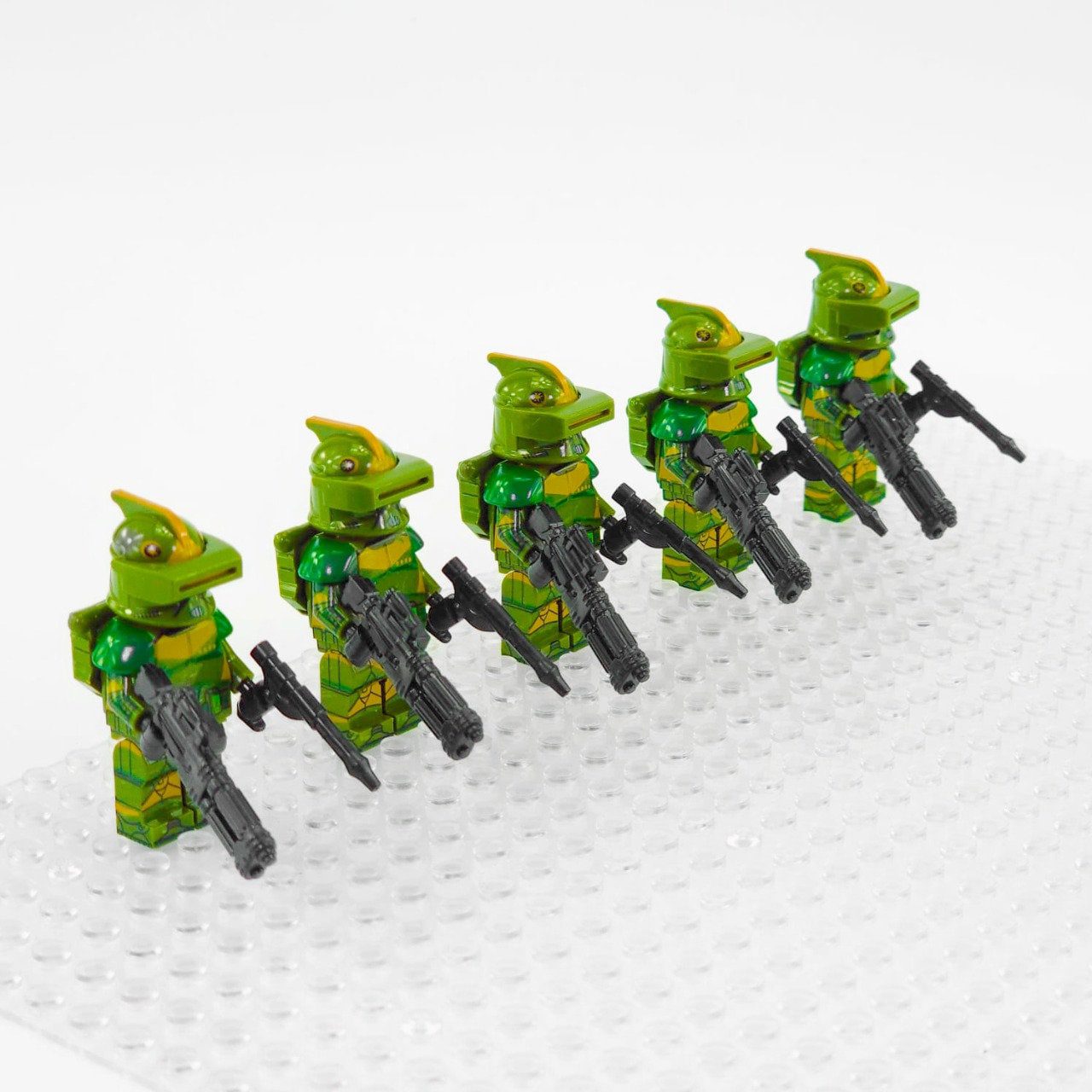 Space War Theme Phase 1 Kashyyyk Clone Trooper Block Figures Set of 5pcs