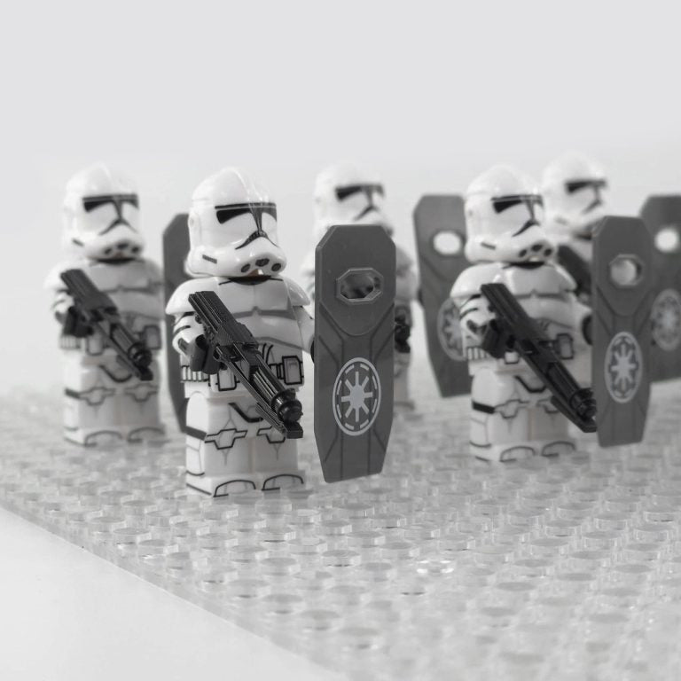 Space War Theme Phase 2 Clone Troopers Commander Cody  Set of 11pcs
