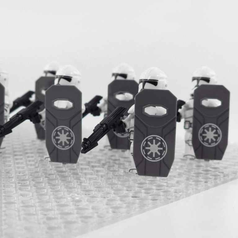 Space War Theme Phase 2 Clone Troopers Commander Cody  Set of 11pcs