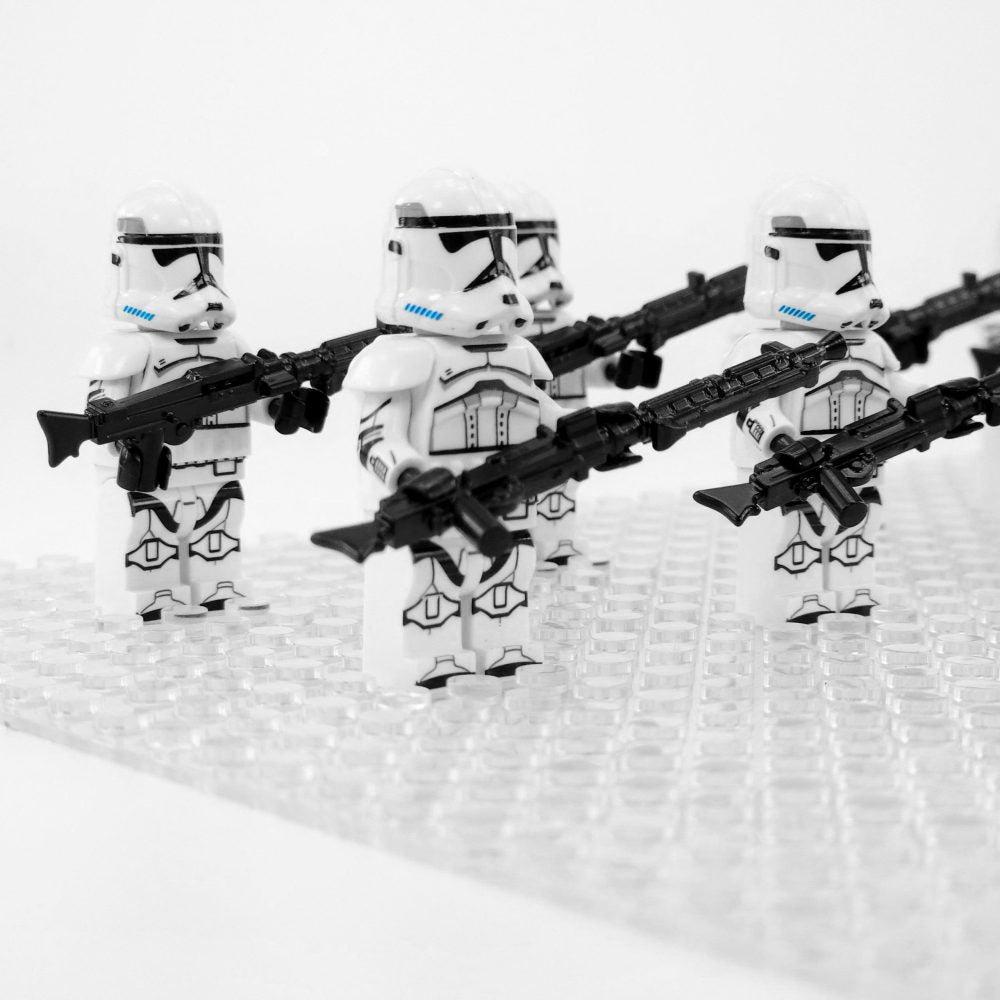 Space War Theme Phase 2 Clone Troopers Block Figures Set of 10pcs