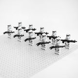 Space War Theme Phase 2 Clone Troopers Block Figures Set of 10pcs