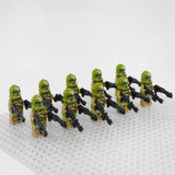 Space War Theme Phase 2 Kashyyyk Clone Trooper Block Figures Set