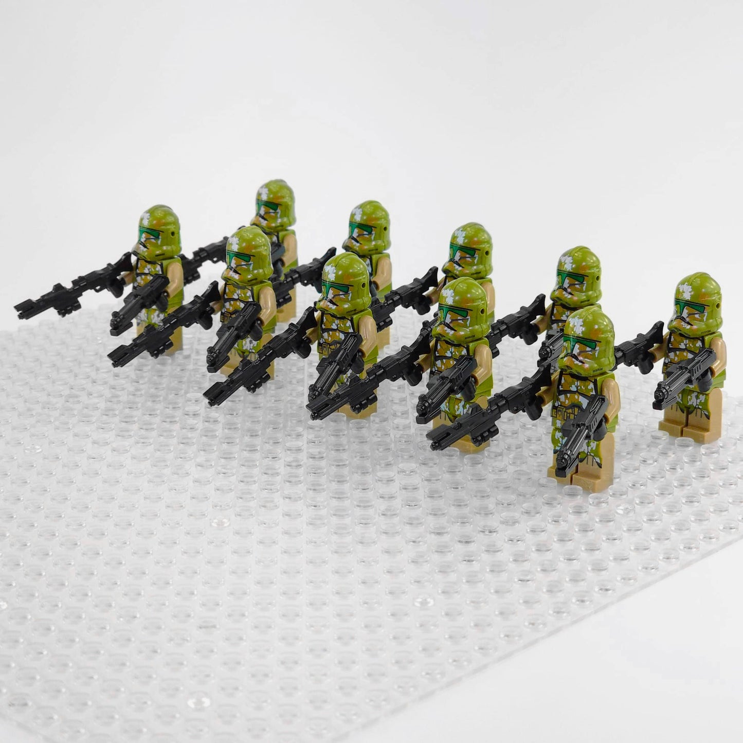 Space War Theme Phase 2 Kashyyyk Clone Trooper Block Figures Set