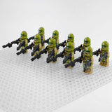 Space War Theme Phase 2 Kashyyyk Clone Trooper Block Figures Set