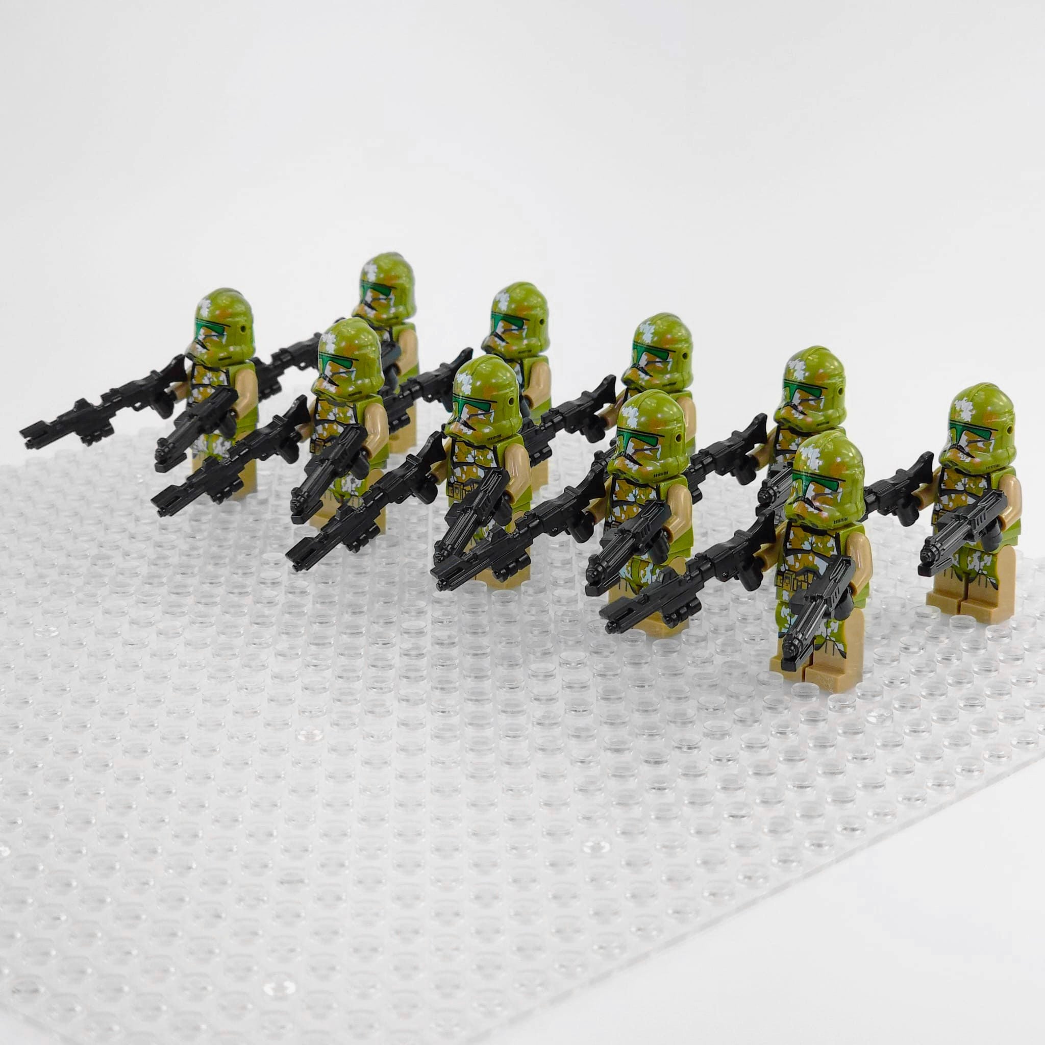 Space War Theme Phase 2 Kashyyyk Clone Trooper Block Figures Set