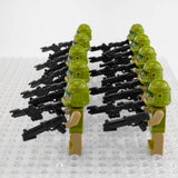 Space War Theme Phase 2 Kashyyyk Clone Trooper Block Figures Set