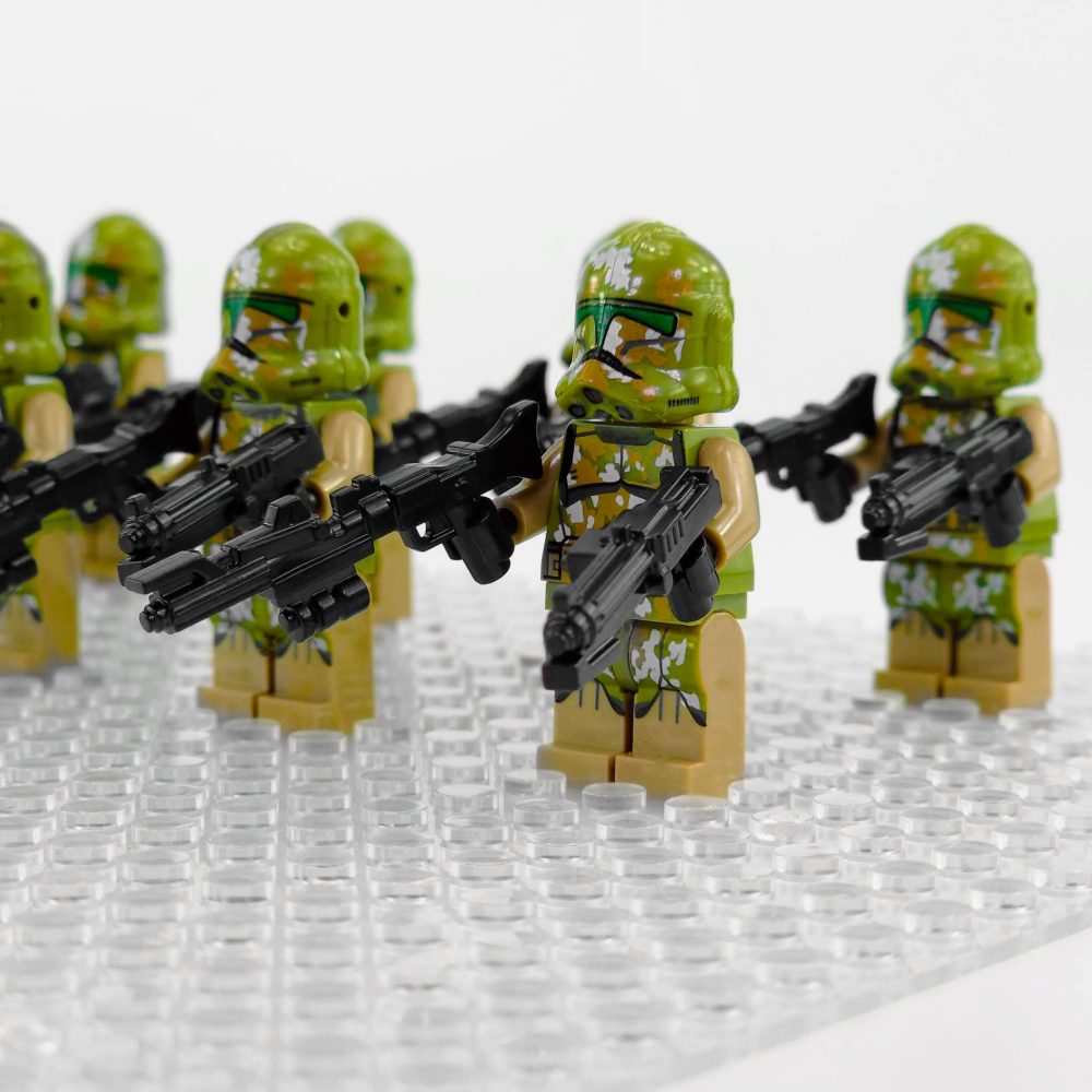 Space War Theme Phase 2 Kashyyyk Clone Trooper Block Figures Set