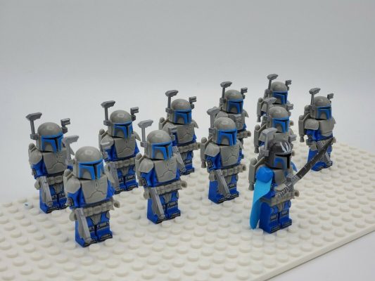 Space War Theme Pre Vizsla Death Watch Mandalorian Block Figures Set of 11pcs