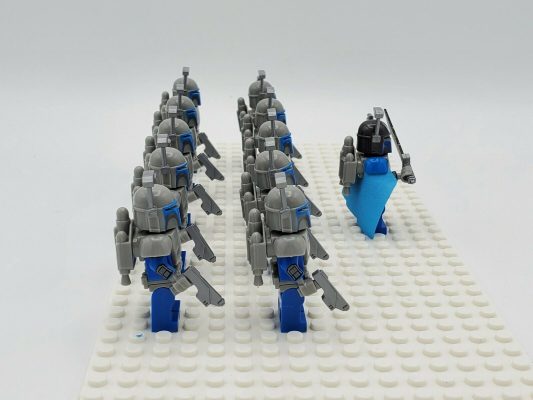 Space War Theme Pre Vizsla Death Watch Mandalorian Block Figures Set of 11pcs